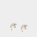 Boucles D'oreilles Claude Small - Vivienne Westwood - Brass - Silver plated