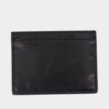 Flat Card Holder - Vivienne Westwood - Leather - Black