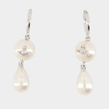 Martha Earrings - Vivienne Westwood - Metal - Silver