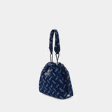 Hilary Handbag - Vivienne Westwood - Denim - Blue