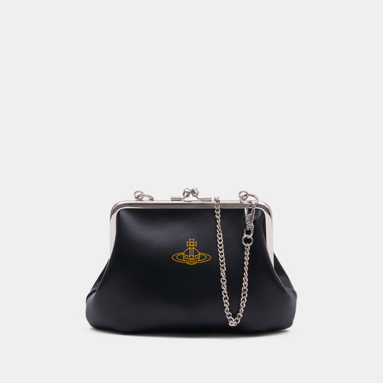 Granny Frame Purse - Vivienne Westwood - Synthetic - Black