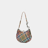 Charm Frame Shoulder Bag - Vivienne Westwood - Wool - Multicolor