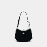 Charm Frame Shoulder Bag - Vivienne Westwood - Leather - Black