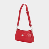 Tasha Shoulder Bag - Vivienne Westwood - Leather - Red