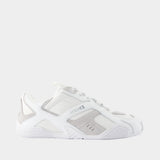 Sneakers - Versace - Leather - White