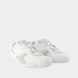 Sneakers - Versace - Leather - White