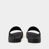 Sandals - Versace - Synthetic - Black