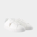 Freebio Hf Sneakers - Versace - Canvas - White