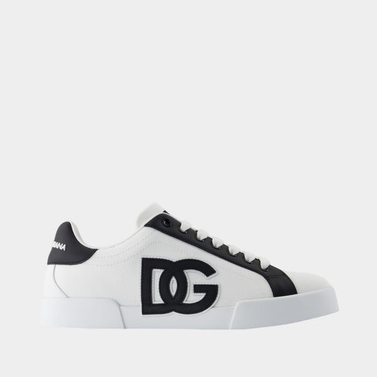 Port.light Strobel Sneakers - Dolce&Gabbana - Leather - White