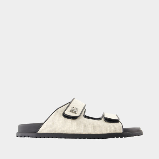 Casual sandals - Dolce&Gabbana - Cotton - White