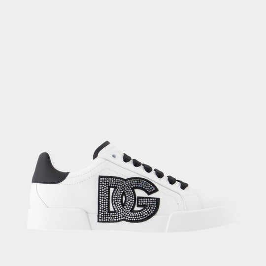 Port.light Strobel Sneakers - Dolce&Gabbana - Leather - White