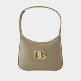 3.5 Shoulder Bag - Dolce&Gabbana - Leather - Grey