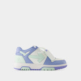 Out Of Office Sneakers - OFF WHITE - Leather - Blue