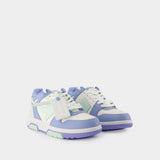 Out Of Office Sneakers - OFF WHITE - Leather - Blue