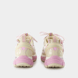 Ow Be Right Sneakers - OFF WHITE - Leather - Beige