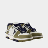 Out Of Office Sneakers - OFF WHITE - Leather - Khaki