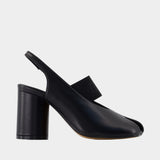 Sandals - MM6 Maison Margiela - Leather - Black