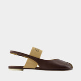 Sandals - MM6 Maison Margiela - Leather - Brown