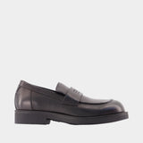 Loafers - MM6 Maison Margiela - Leather - Black
