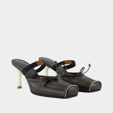 Sandals - MM6 Maison Margiela - Leather - Black