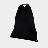 Classic Japanese Shoulder Bag - MM6 Maison Margiela - Polyester - Black