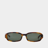Sl 872 Erin Sunglasses - Saint Laurent - Acetate - Brown