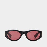 Vg0015sa Sunglasses - Valentino - Bioplastics - Black