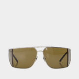 Sl 750 Sunglasses - Saint Laurent - Metal - Silver