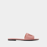 Sandals - Dolce&Gabbana - Leather - Pink
