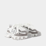 Bassa Rete trainers - Dolce&Gabbana; - Leather - Grey