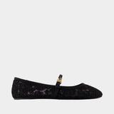 Vally Sandals - Dolce&Gabbana - Leather - Black