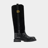 Bernini Ankle Boots - Dolce&Gabbana - Leather - Black