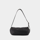 Rollup Small Square Belt Crossbody - Jil Sander - Leather - Black