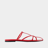 Sandals - Jil Sander - Leather - Red