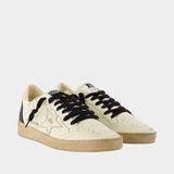 Ballstar Sneakers - Golden Goose Deluxe Brand - Leather - Beige