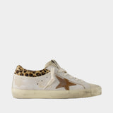 Super Star Sneakers - Golden Goose Deluxe Brand - Leather - Beige