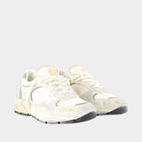 Running Dad Sneakers - Golden Goose Deluxe Brand - Leather - White