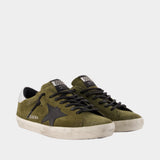 Super Star Sneakers - Golden Goose Deluxe Brand - Leather - Khaki