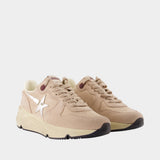Running Sneakers - Golden Goose Deluxe Brand - Leather - Beige