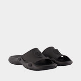 Sandals - Versace - Synthetic - Black