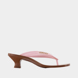 T.40 Sandal Pumps - Versace - Synthetic - Pink