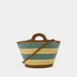 Tropicalia Small Shopping Bag - Marni - Raphia - Multi