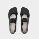 Ballerinas - MM6 Maison Margiela - Leather - Black