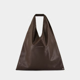 Classic Japanese Shoulder Bag - MM6 Maison Margiela - Polyester - Brown