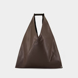 Classic Japanese Shoulder Bag - MM6 Maison Margiela - Polyester - Brown