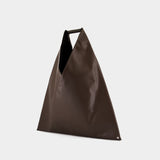 Classic Japanese Shoulder Bag - MM6 Maison Margiela - Polyester - Brown