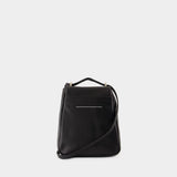Numeric Small Crossbody - MM6 Maison Margiela - Leather - Black