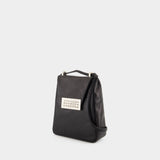 Numeric Small Crossbody - MM6 Maison Margiela - Leather - Black
