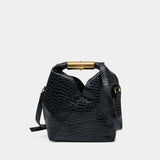 Japanese Small Crossbody - MM6 Maison Margiela - Leather - Black
