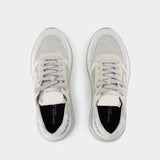 Tropez 2.1 Low Sneakers - Philippe Model - Canvas - Silver